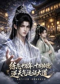 煉氣十萬年，十萬功德逆天氣運證大道海報
