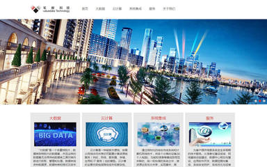 iWhiteData白色簡(jiǎn)潔企業(yè)網(wǎng)站模板定制